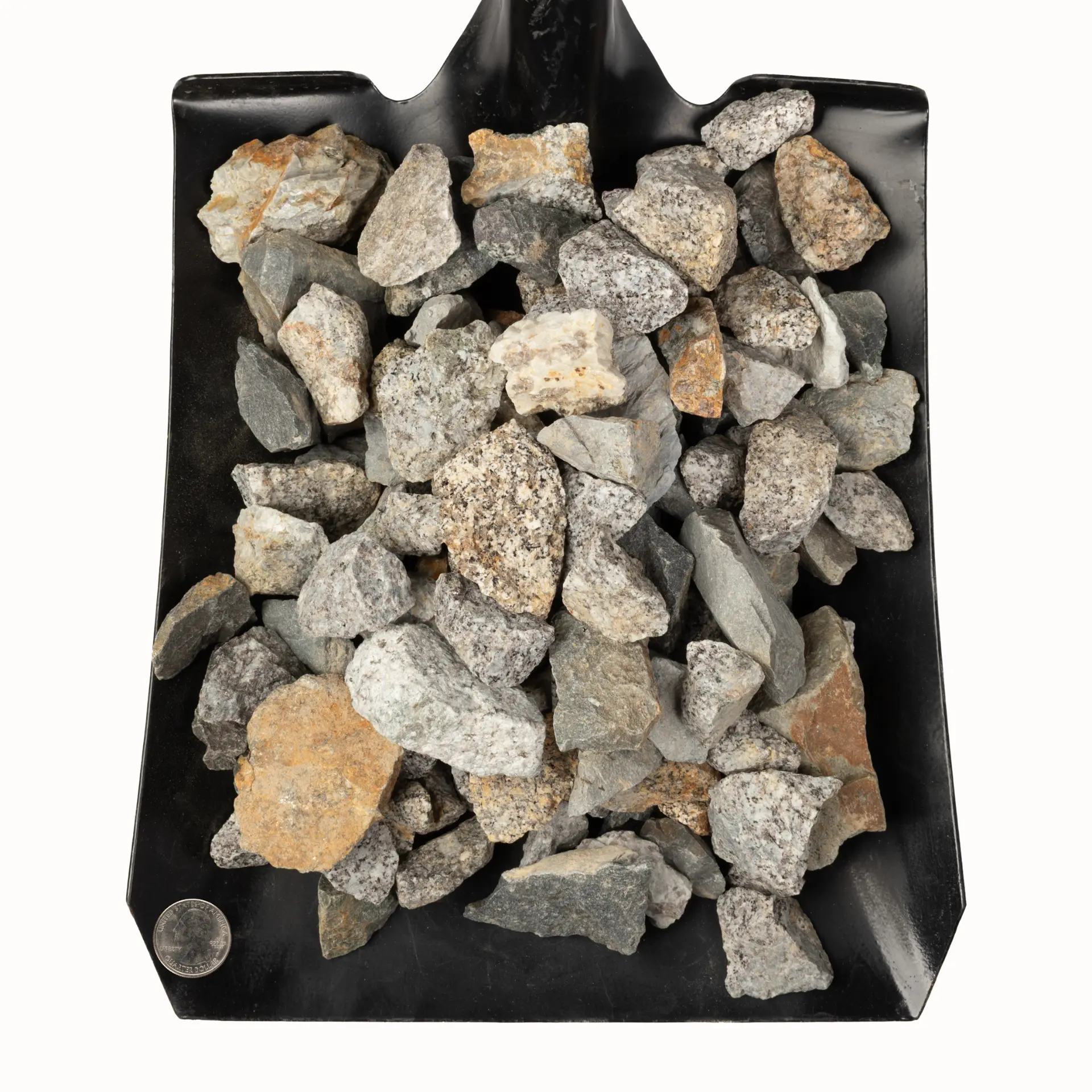 1 1/2″ Washed Crushed Stone